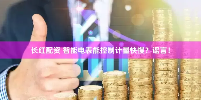 长红配资 智能电表能控制计量快慢？谣言！