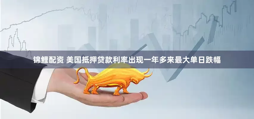 锦鲤配资 美国抵押贷款利率出现一年多来最大单日跌幅